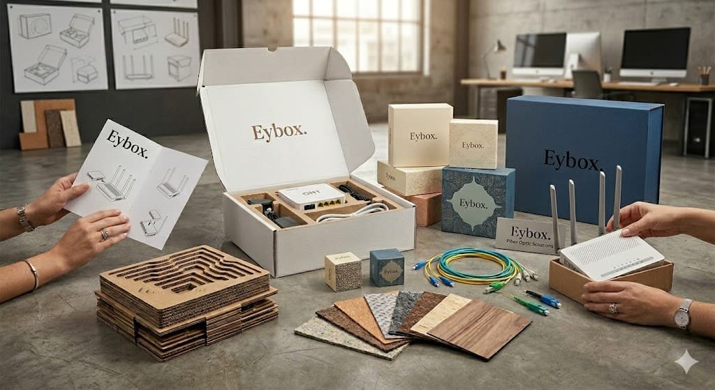 Empaques Eybox listos para tu marca